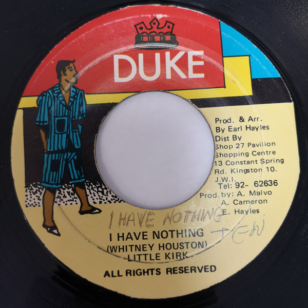 Little Kirk - I Have Nothing (7") (Very Good Plus (VG+))