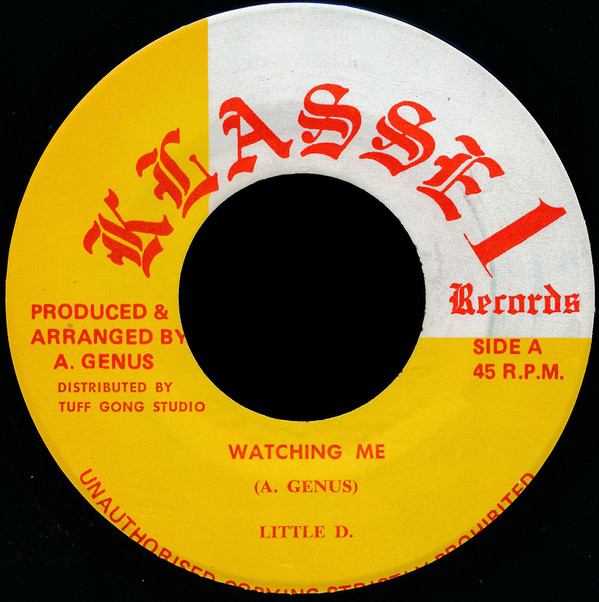 Little D. (2) - Watching Me (7") (Very Good Plus (VG+))
