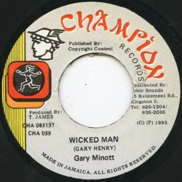 Gary Minott, Jazzwad - Wicked Man (7", Single) (Very Good Plus (VG+))