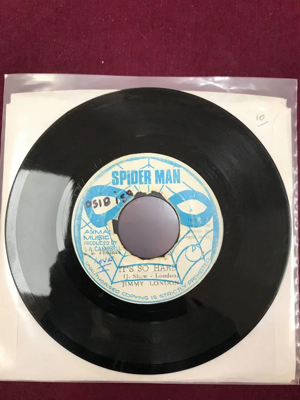 Jimmy London / Skin, Flesh & Bones - It's So Hard / For The Love Of Jenny (7") (Very Good (VG))