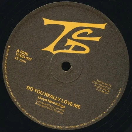 Lloyd Hemmings - Do You Really Love Me (12") (Very Good Plus (VG+))