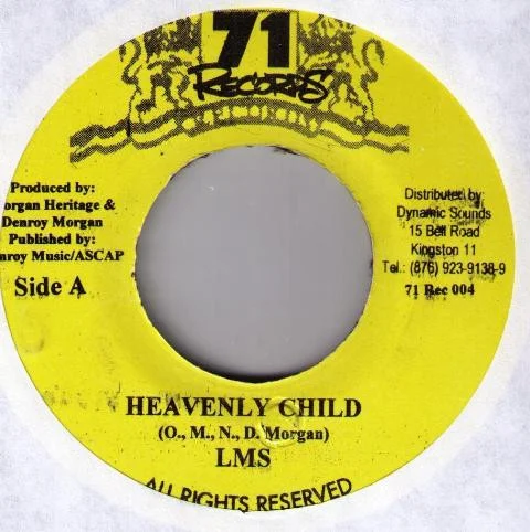 L.M.S / Junior Kelly & King David (3) - Heavenly Child / Lion In Me (7") (Very Good Plus (VG+))