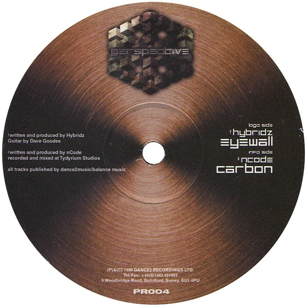 Hybridz / nCode - Eyewall / Carbon (12") (Very Good Plus (VG+))