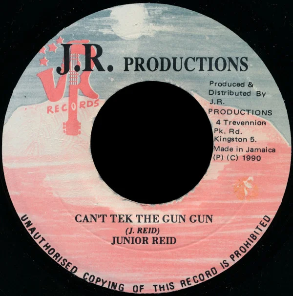 Junior Reid - Can't Tek The Gun Gun (7") (Near Mint (NM or M-))