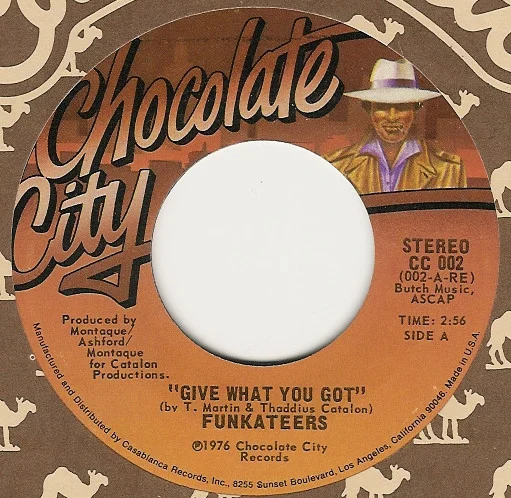Funkateers (2) - Give What You Got / Blow Bill Blow (7") (Near Mint (NM or M-))