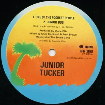 Junior Tucker - One Of The Poorest People (12") (Very Good Plus (VG+))