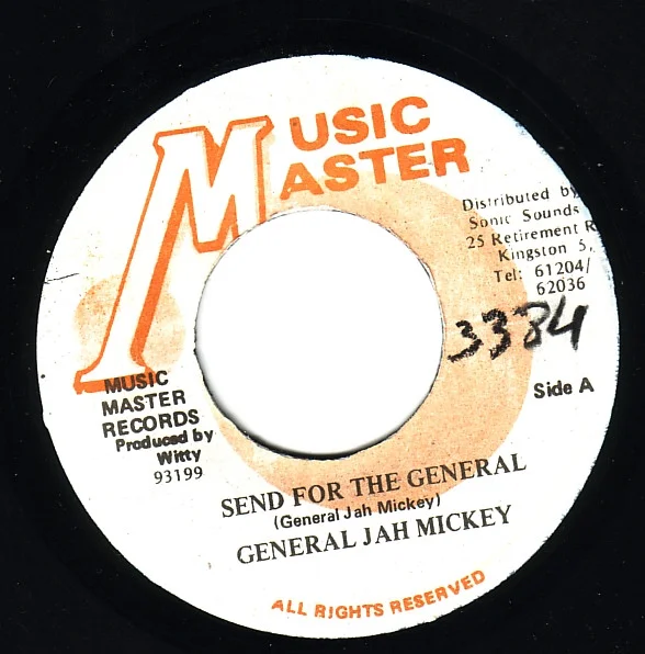 General Jah Mikey - Send For The General (7") (Very Good Plus (VG+))