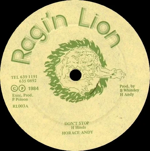 Horace Andy And Ricky Grant - Don't Stop / The Girl Is Mine (12") (Very Good Plus (VG+))