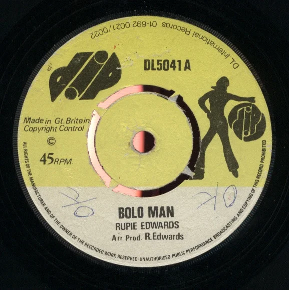 Rupie Edwards - Bolo Man (7") (Very Good (VG))