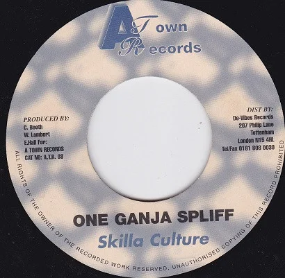 Skilla Culture - One Ganja Spliff (7") (Very Good Plus (VG+))