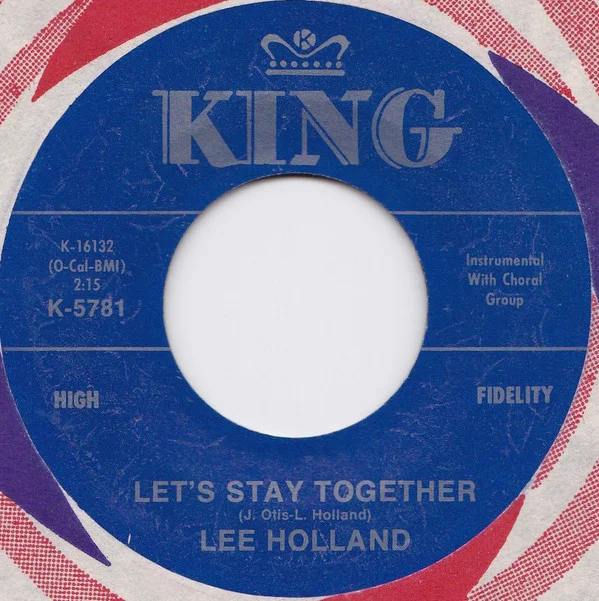 Lee Holland - Let's Stay Together (7") (Very Good Plus (VG+))