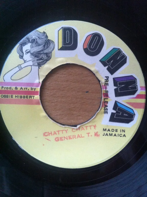 General T.K. - Chatty Chatty (7") (Near Mint (NM or M-))